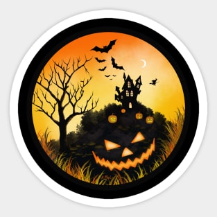 Halloween Monster Sticker